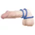 You2Toys - anillo para pene triple - silicona azul