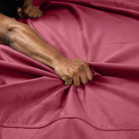 Liberator - manta impermeable para sexo - microfibra - rojo
