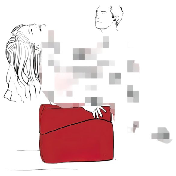 Liberator - Almohada Erótica - set (negro)