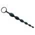 Fifty Shades of Grey - consolador anal con perlas - silicona gris