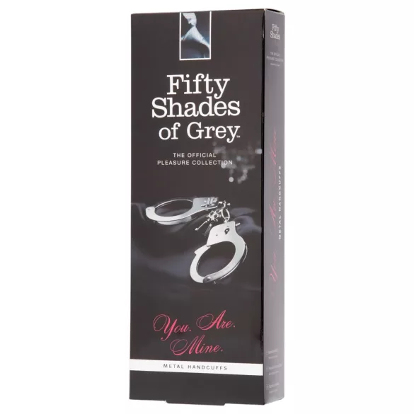 Cincuenta sombras de Grey - esposas metálicas
