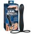 You2Toys - Dildo anal especial y anillo para pene - silicona negra