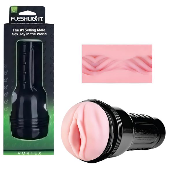 Fleshlight Pink Lady - masturbador vaginal textura espiral
