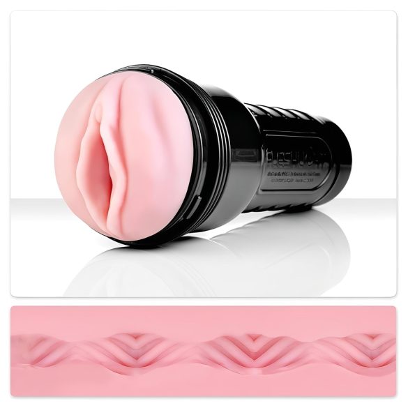 Fleshlight Pink Lady - masturbador vaginal textura espiral