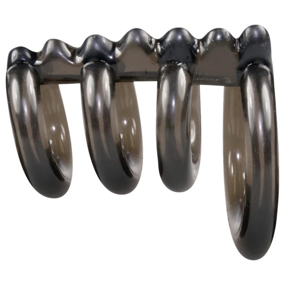 Bad Kitty - anillo para pene cuádruple con texturas