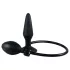 You2Toys - plug anal inflable - silicona negra