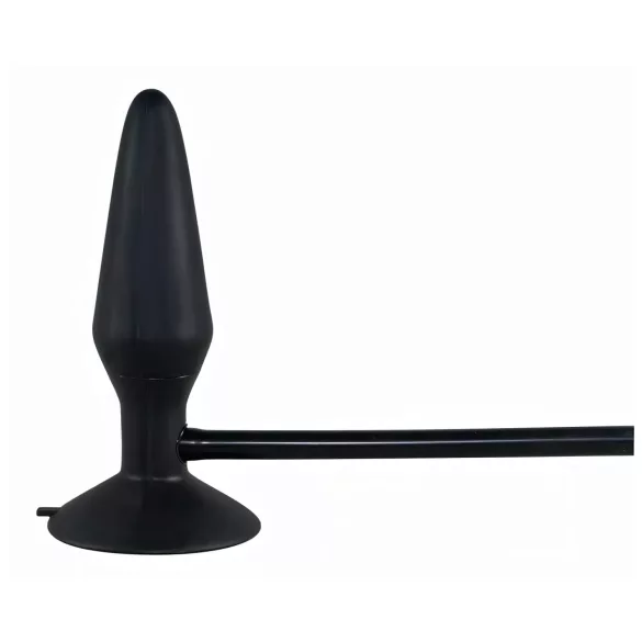 You2Toys - plug anal inflable - silicona negra