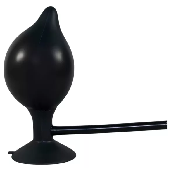 You2Toys - plug anal inflable - silicona negra