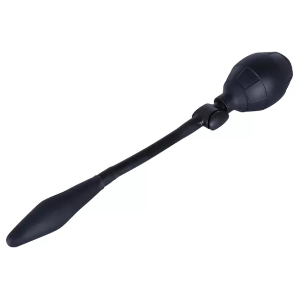 You2Toys - consolador anal inflable - silicona negra