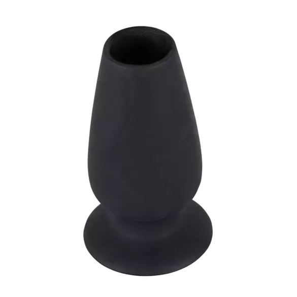 You2Toys - dilatador anal hueco - silicona negra