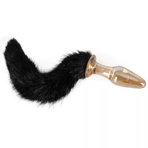 You2Toys - plug anal de vidrio con cola de gatita