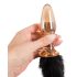 You2Toys - Plug anal de vidrio con cola de gatito