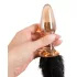 You2Toys - plug anal de vidrio con cola de gatita