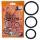 You2Toys - Anillo para pene triple - silicona negra