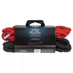 Fifty Shades of Grey - cuerda bondage dúo - gris