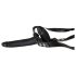 You2Toys - Dúo de dildos de silicona ajustables (negro)