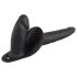 You2Toys - Dúo de dildos de silicona ajustables (negro)