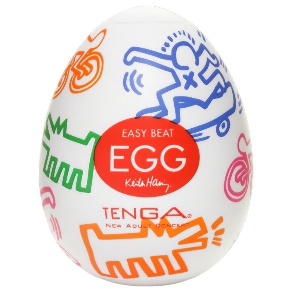 TENGA Huevo de Keith Haring Street - masturbador discreto (1 unidad)