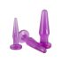 You2Toys - Set de Plugs Entrenamiento Anal - 3 Piezas (Violeta)