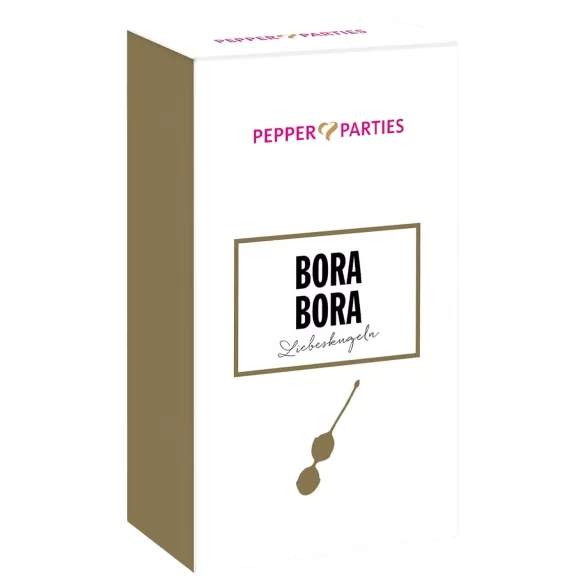 Pepper Parties Bora Bora - bolas chinas dúo - silicona verde