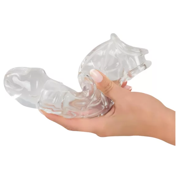 Crystal Skin - funda alargadora de pene - silicona realista