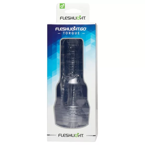 Fleshlight GO Torque - masturbador masculino compacto - vagina realista