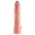 King Cock - Dildo realista con testículos 25 cm - color natural