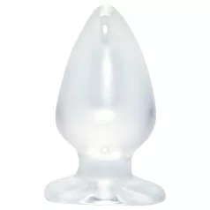 Cristalino: plug anal grande (transparente)