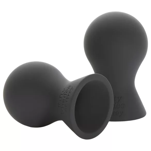 Fifty Shades of Grey - succionador de pezones - silicona gris
