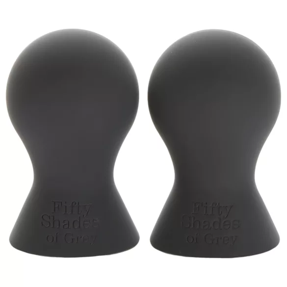 Fifty Shades of Grey - succionador de pezones - silicona gris