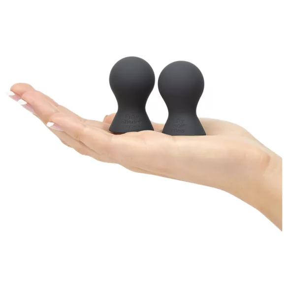 Fifty Shades of Grey - succionador de pezones - silicona gris