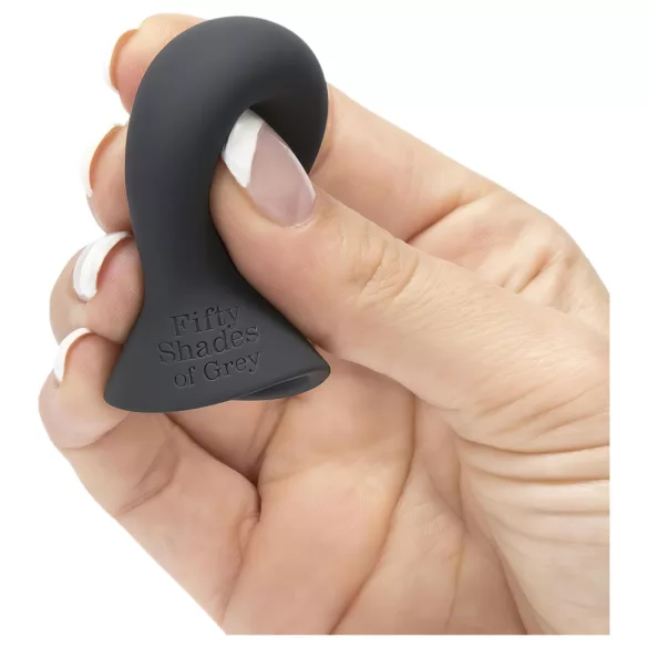 Fifty Shades of Grey - succionador de pezones - silicona gris