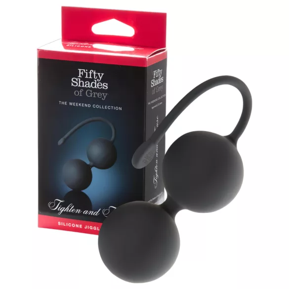 Fifty Shades of Grey - Bolas chinas - Estrechez - Silicona gris