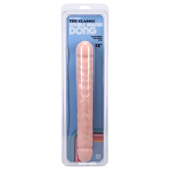 Doc Johnson dildo doble natural (30,5 cm)