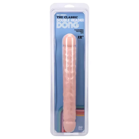 Doc Johnson - consolador doble - realista - 30,5 cm - color piel