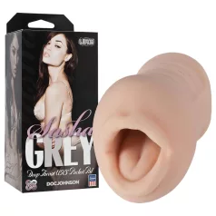 Sasha Grey - masturbador boca - silicona realista
