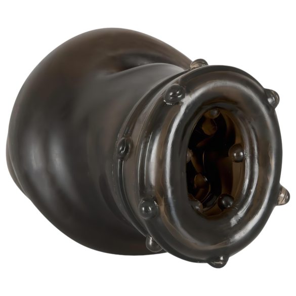 Rebel - funda para pene texturizada - silicona gris