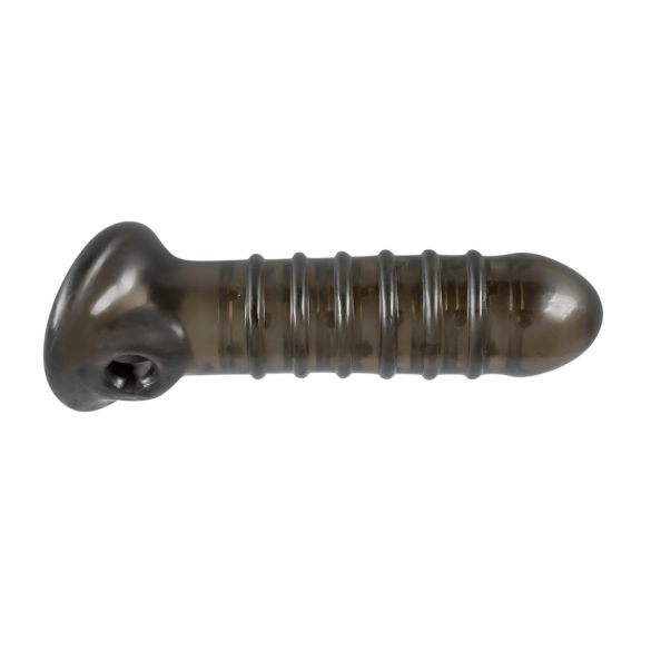 Rebel - funda para pene texturizada - silicona gris