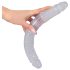 Doble dildo de cristal (34cm)