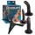 You2Toys - Arnés con consolador set - silicona negra