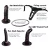You2Toys - Arnés con consolador set - silicona negra