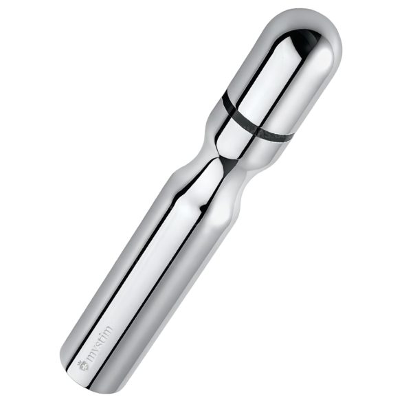 mystim - consolador electroestimulador doble - metal