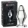 mystim - plug anal eléctrico pequeño - acero inoxidable - plata