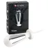 mystim Tristan - plug anal electroestimulador - silicona blanca