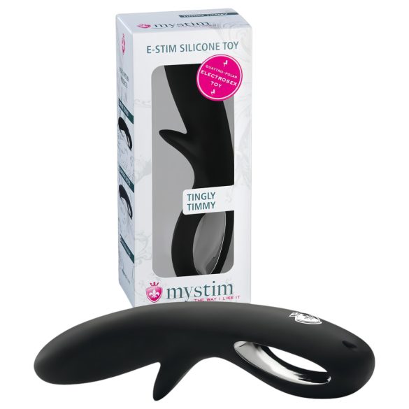 Mystim Tingly Timmy - dildo electro de silicona