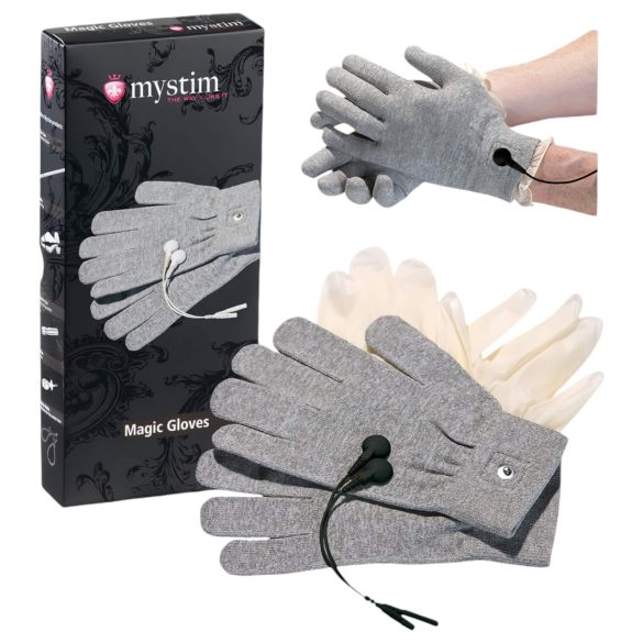 mystim - guantes electroestimulación - par 2 unidades