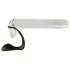 Black Velvets - plug anal con anillo para pene - silicona negra
