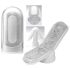 TENGA Flip Zero - masturbador masculino premium - silicona blanca