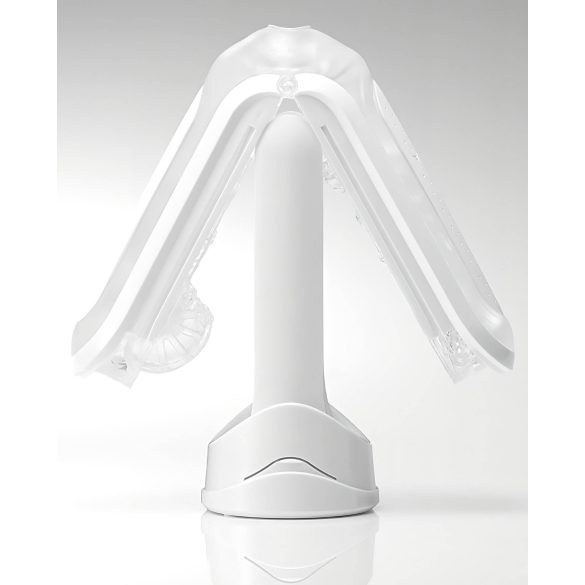 TENGA Flip Zero - masturbador masculino premium - silicona blanca