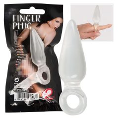 You2Toys - Plug anal para dedo - silicona transparente
